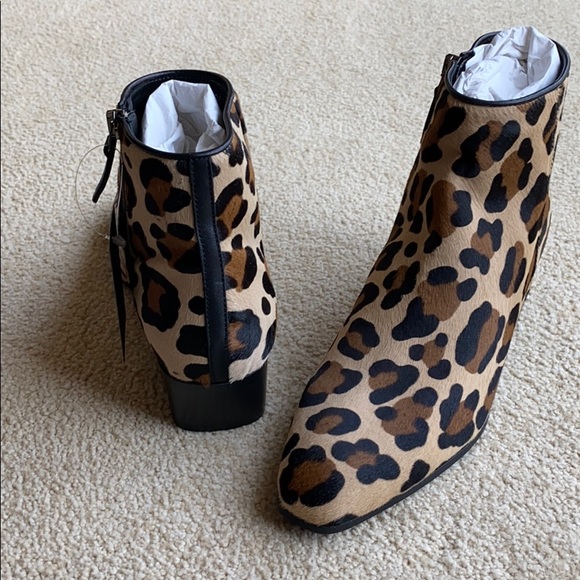 aquatalia leopard booties